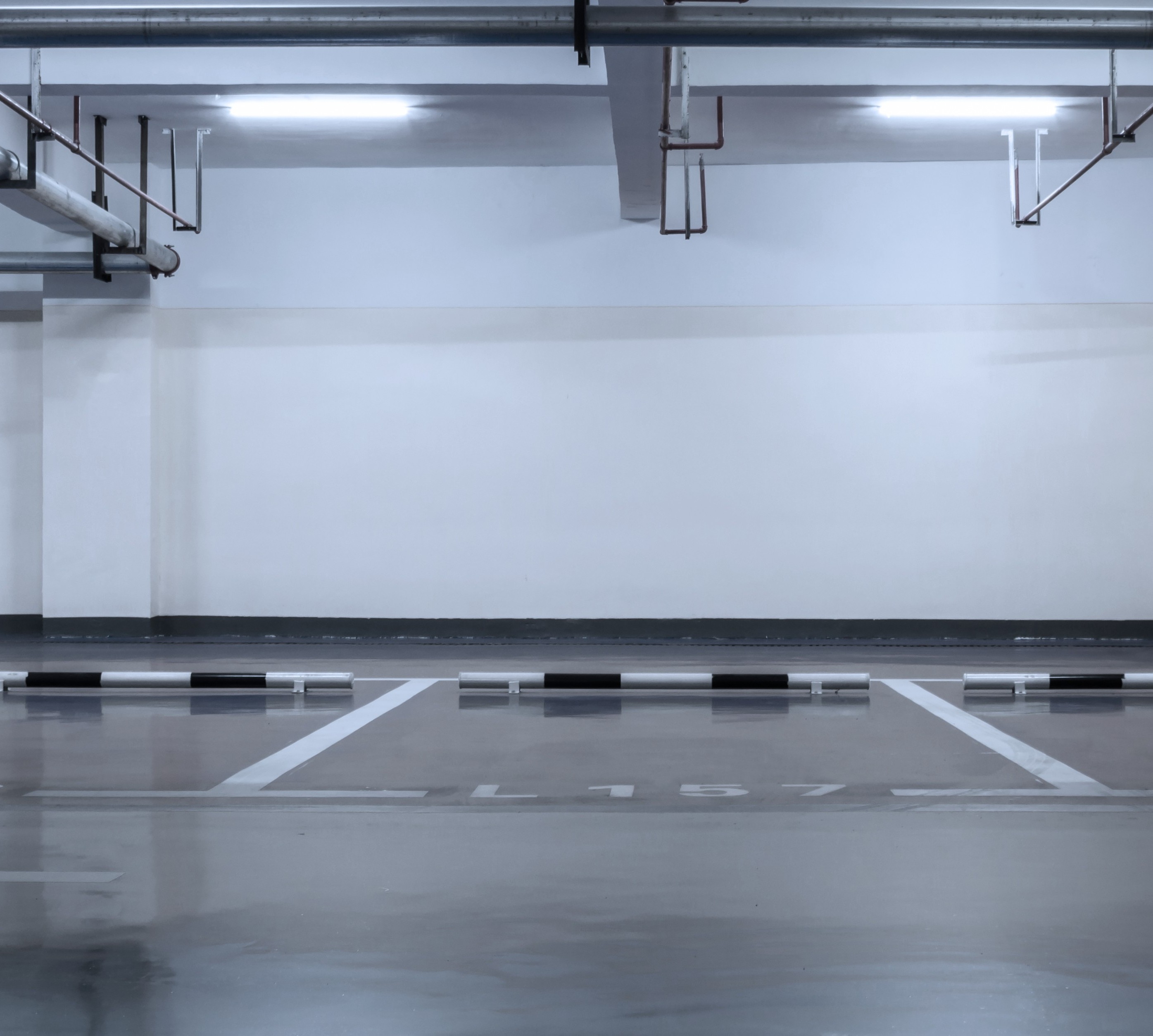 Iluminación LED en garajes